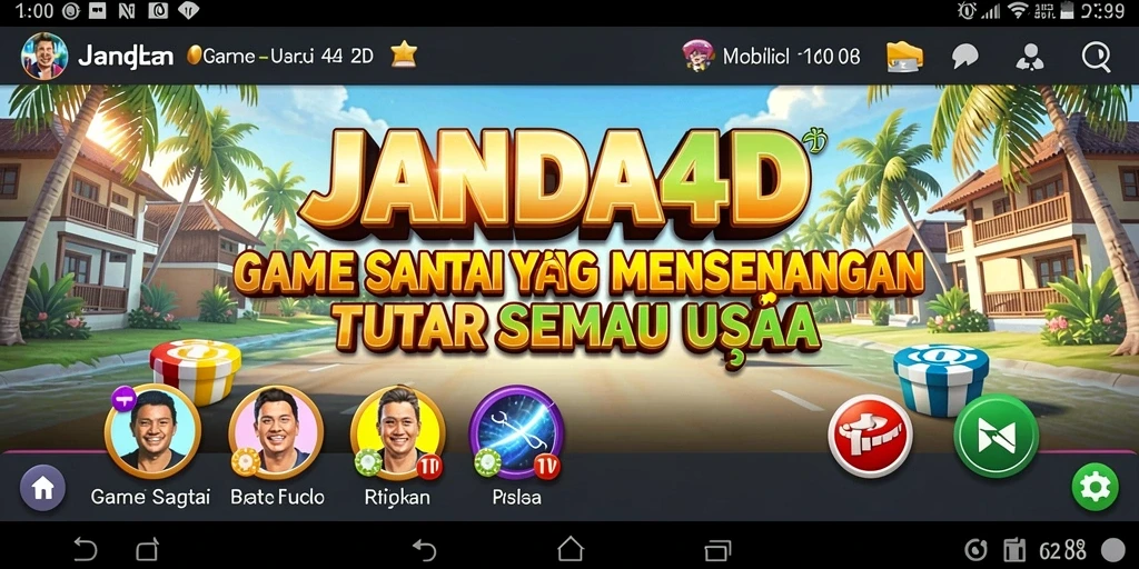 Gameplay JANDA4D yang mengasyikkan dan penuh warna.