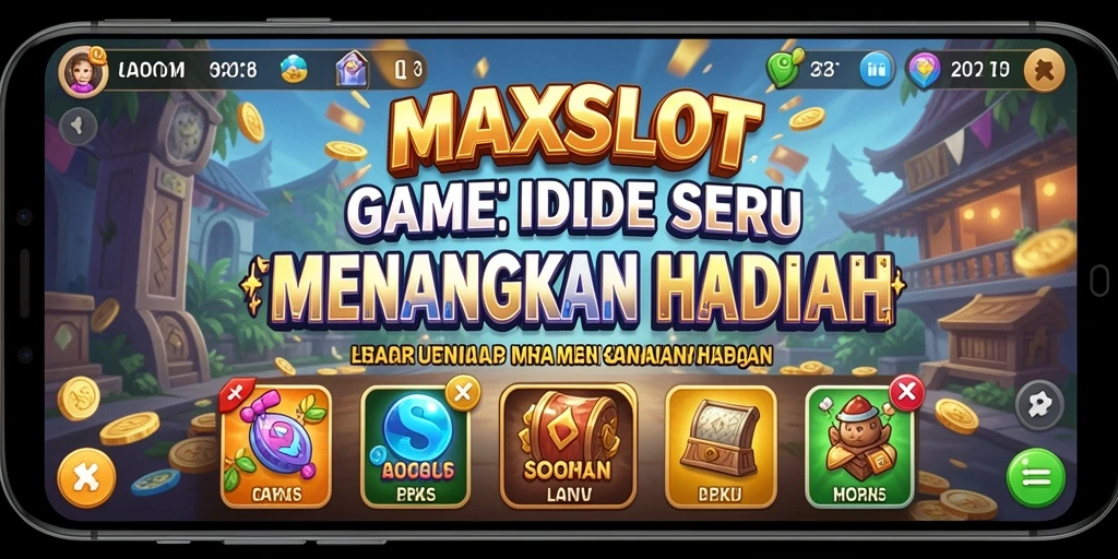 Tampilan gameplay <strong>MAXSLOT</strong> yang menarik dan mendebarkan.