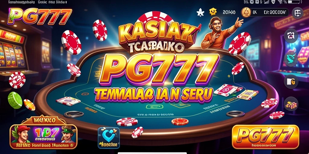 Gameplay seru PG777 dengan berbagai pilihan permainan Kasino.