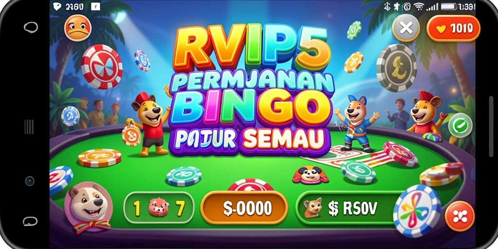 Tangkapan layar RVIP5 menampilkan gameplay Bingo yang mengasyikkan.