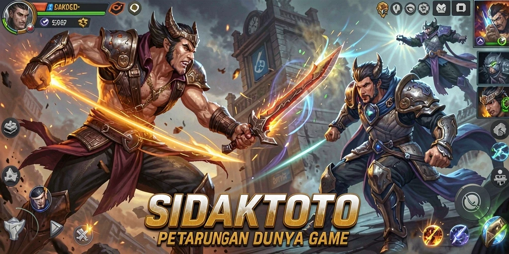 Gameplay SIDAKTOTO yang memukau dalam pertarungan epik.