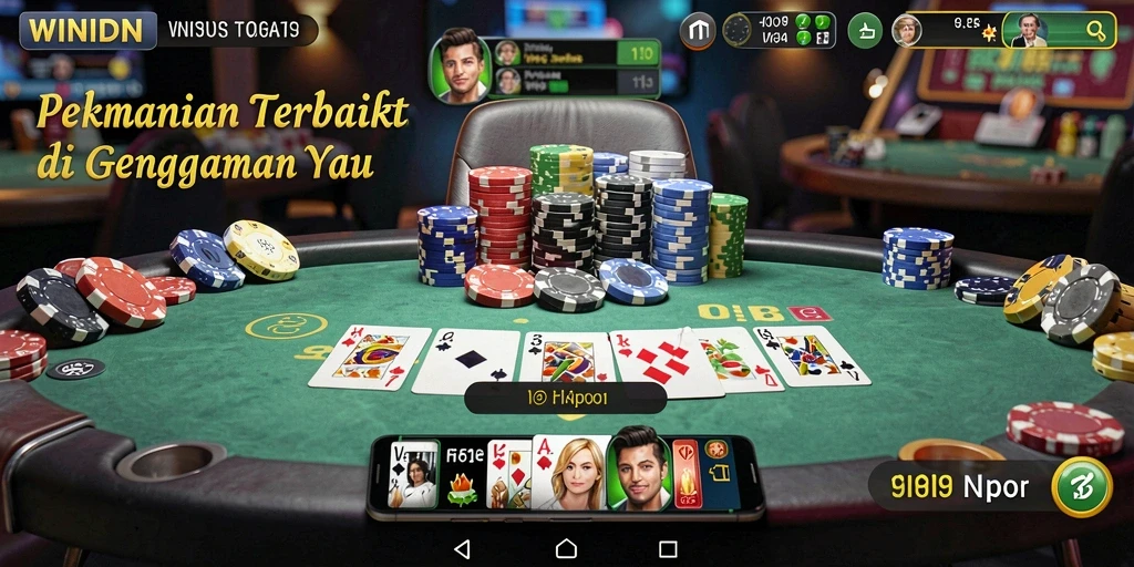 Tampilan gameplay WINIDN yang seru dengan pemain aktif.